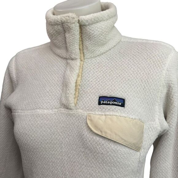 Patagonia Worn Wear Women's Re-Tool Snap-T Fleece Pullover Sweater sz small‎ - Picture 2 of 10